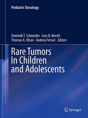 cover image of Rare Tumors In Children and Adolescents